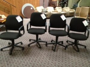 Ergonomic Executive Fabric Chairs.
