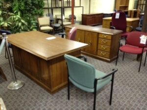 Buying used office furniture can save you money and time, and nobody will know the difference.
