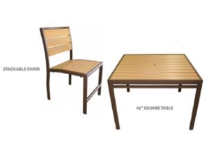 Eagle One aluminum frame exterior furniture